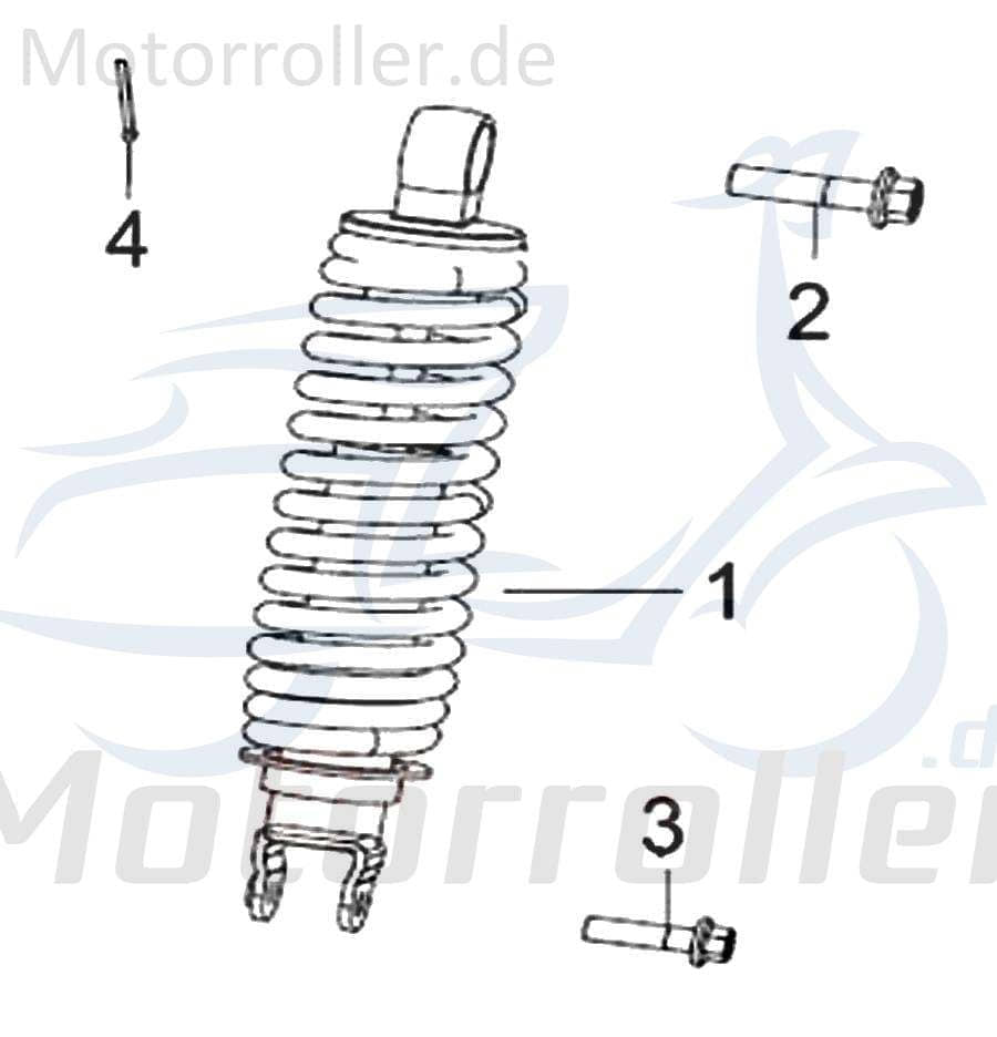 SMC Schraube M8x31mm Keeway Maschinenschraube 08002T020000 Motorroller.de Bundschraube Flanschschraube Flansch-Schraube Maschinen-Schraube Scooter