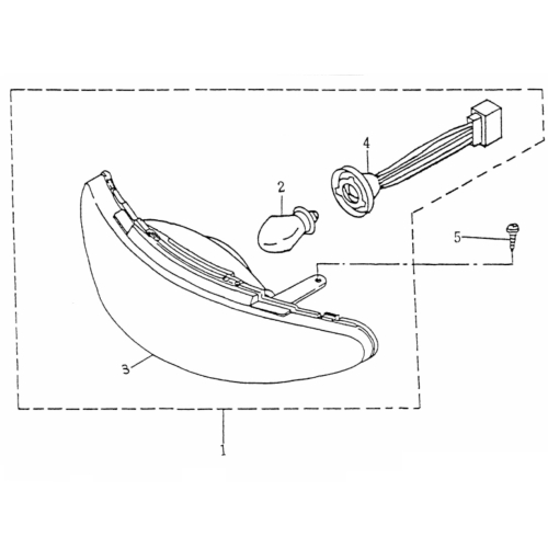 Scheinwerfer Ab 1997 Rex Frontscheinwerfer Roller 50ccm 2Takt Motorroller.de Hauptscheinwerfer Front-Scheinwerfer Vorderlicht Frontlicht Frontleuchte