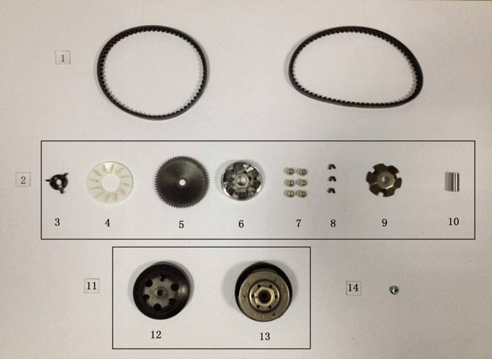 AGM GMX 460 Retro Classic Mitnehmer Lüfterrad Variomatik 50ccm 4Takt 28211-SQ5A-9000 Motorroller.de