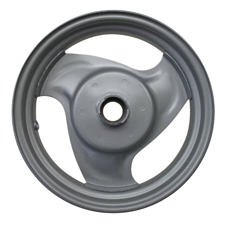 Vorderrad-Felge 2.15x10 Silber Stahl Kreidler Flory 77307