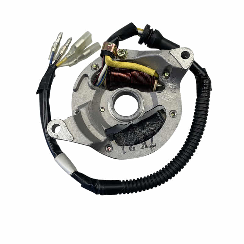 PGO Lichtmaschine Stator Star 50 Ankerplatte 50ccm 2Takt Motorroller.de Zündplatte Zündgrundplatte Lichtmaschinenspulen Lichtmaschinenwicklung Scooter