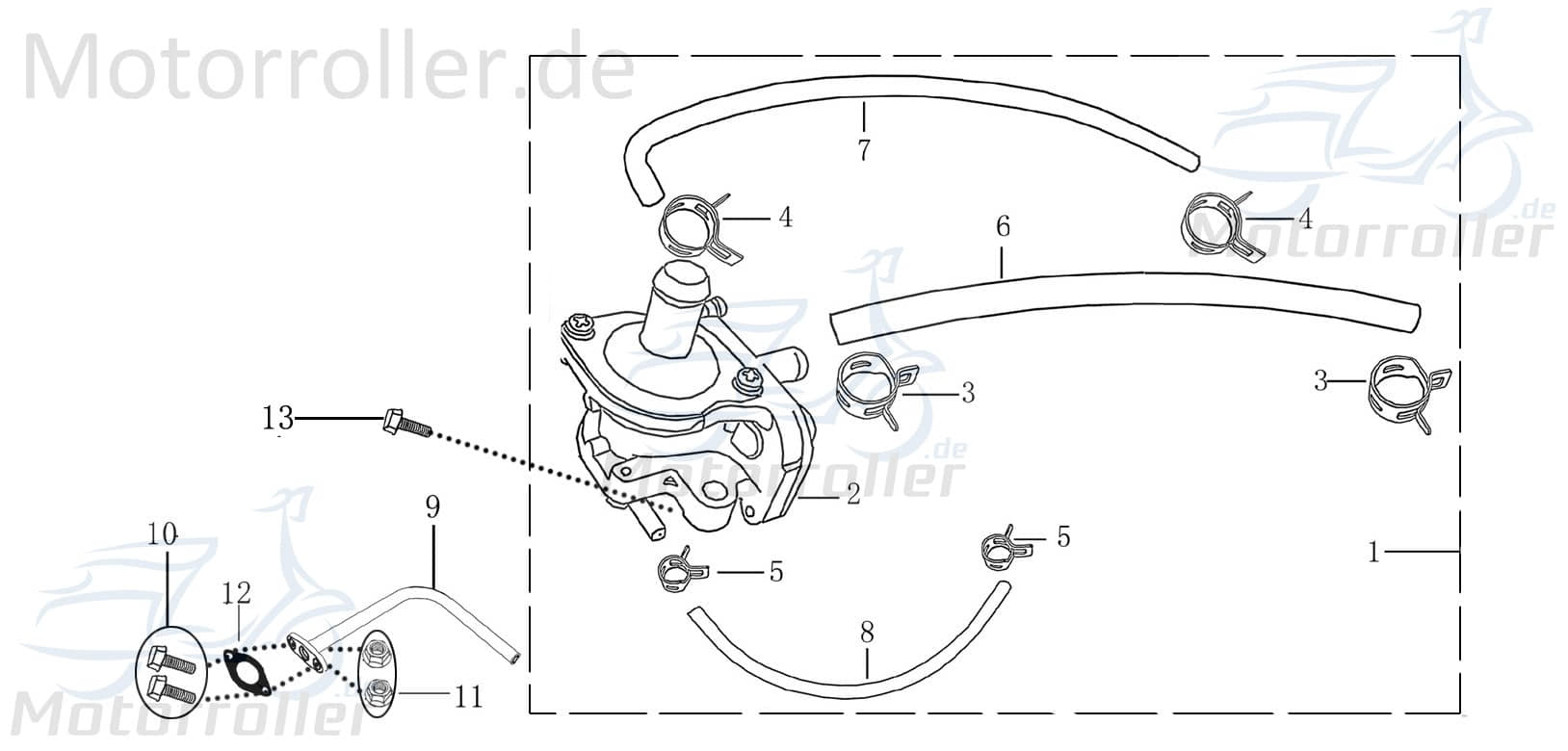 Federschelle 7mm gelb verzinkt Klemmschelle 2210001-7