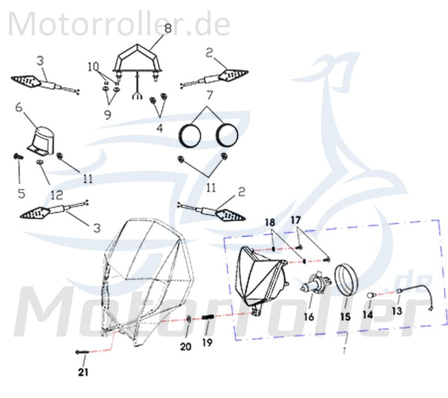 CPI Supermoto 250 DD Anschlaggummi D09-25127-00-00 Motorroller.de Gummipuffer Dämpfer Anschlagpuffer Gummi-Puffer Stopper Motorrad