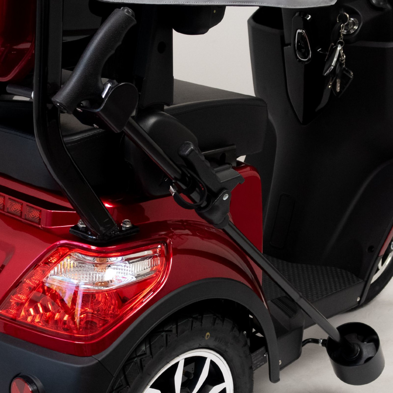 Elektroroller Scoody E3 Trike DS3 mit Dach Kabinenroller Dreiradroller E-Roller E-Scooter 1000W Lithium Akku