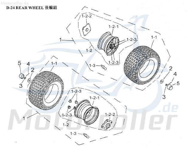 AEON Quadreifen 21x10-8 30F E11 ATV-Reifen 180ccm 4Takt Motorroller.de Offroadreifen BuggyReifen Geländebereifung UTV-Reifen 125ccm-4Takt Ersatzteil