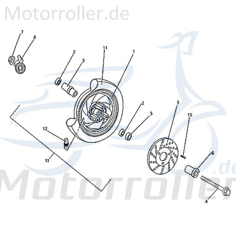 Kreidler RMC-G 50 Dekorsatz Aufkleber Roller 89187 Motorroller.de Sticker Aufkleber-Set Deko-Set Aufklebersatz Dekoraufkleber Kit Scooter