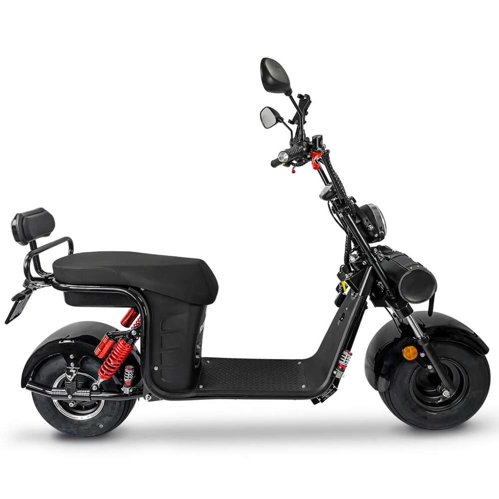Elektroroller Scoody 45 E-Cruiser 45 km/h E-Roller E-Scooter 1500 Watt 60V-20Ah mit Straßenzulassung