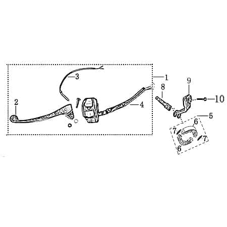 Bremsbelagsatz Trommelbremse Bremsbeläge 2100303-5