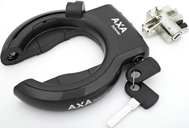 Rahmen-/Akkuschloss Kombi Axa Set Defender, 0.352.5623