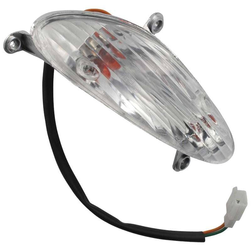 Blinker vorn links Rex RS500 QM50QT 6A-AQINGQI 50ccm 4Takt Motorroller.de Signalleuchte Blinklicht Blinkleuchte Fahrtrichtungsanzeiger Blinkleuchten