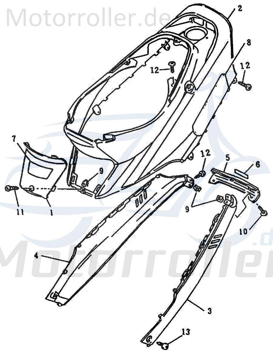 Klappe wine 75206 für 50ccm 2Takt