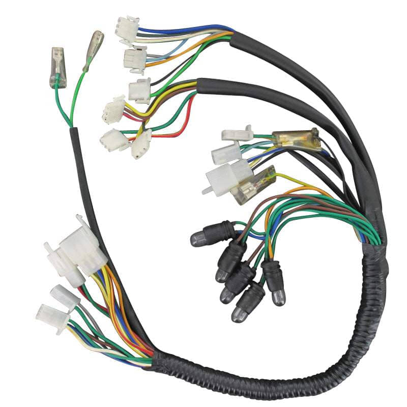 Jonway Monza 50 Race Urban Kabelbaum Tacho 50ccm 4Takt 1070402-4 Motorroller.de Tachometer Stromverteiler Kabelbaumverteiler Kabelsatz Kabel-Baum