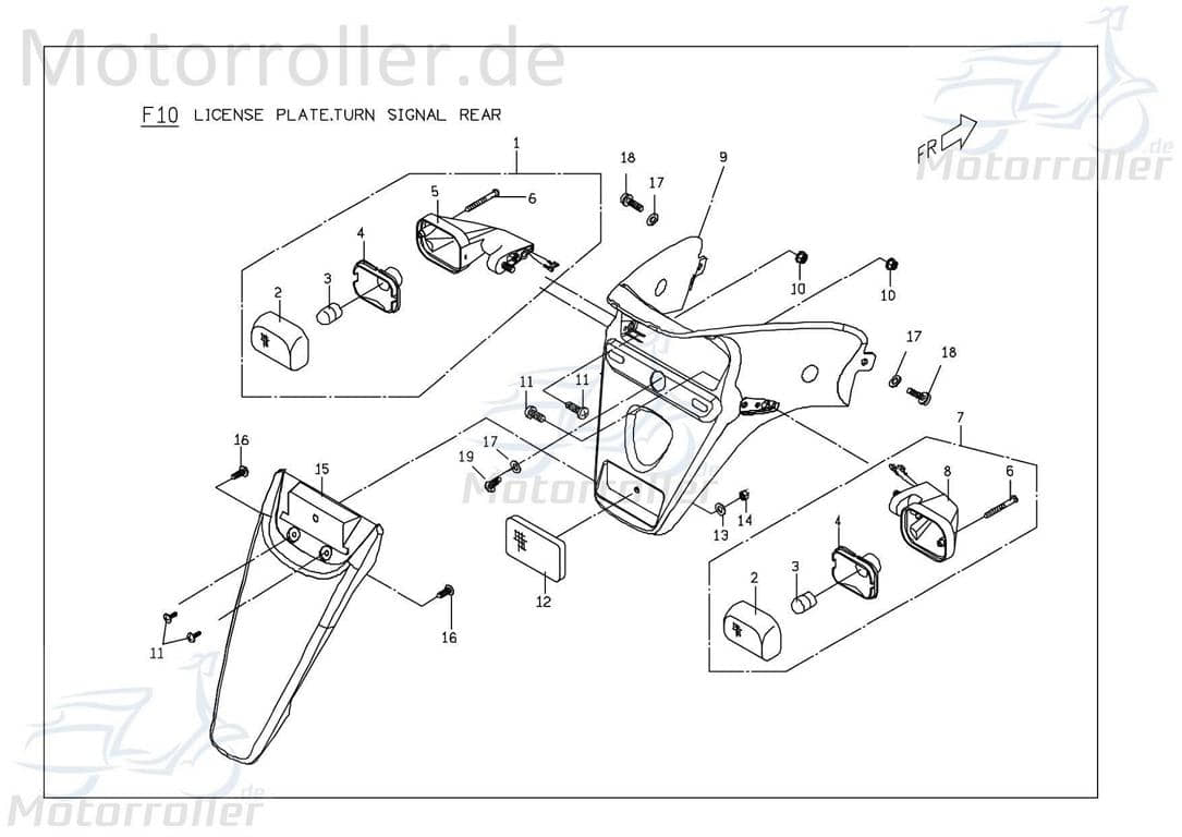 PGO Vorderrad 12 Zoll vorn silbergrau T-Rex 125 Vorderfelge C5401104770 Motorroller.de Vorderradfelge Vorderrad-Felge vorne Vorder-Felge Vorder-Rad