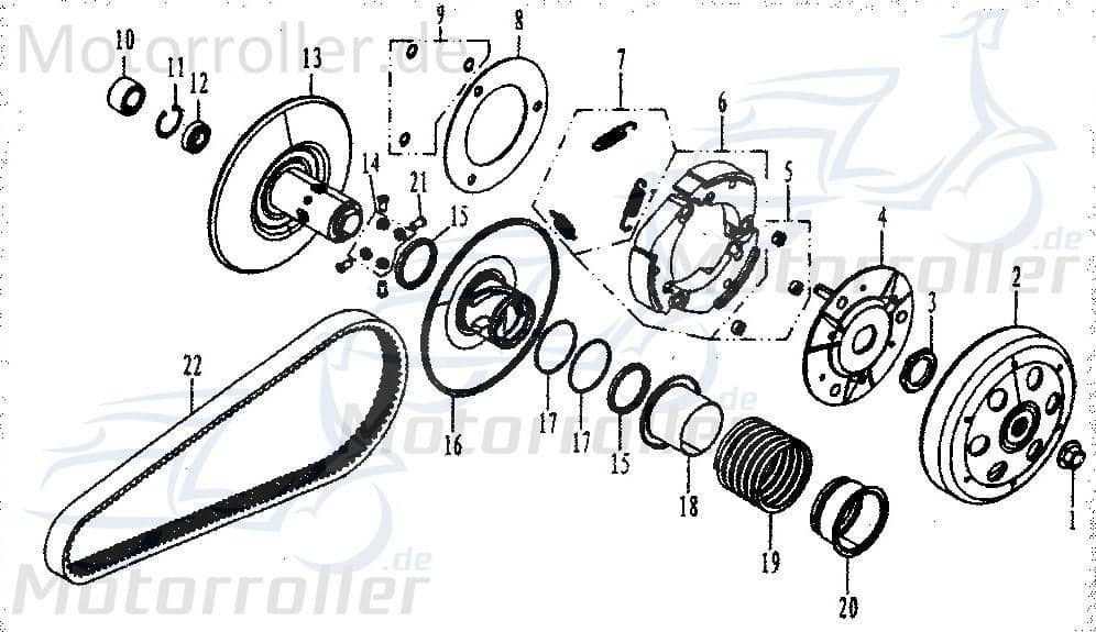 Nadellager 22 x 29 18 Tongjian 172MM-B-136