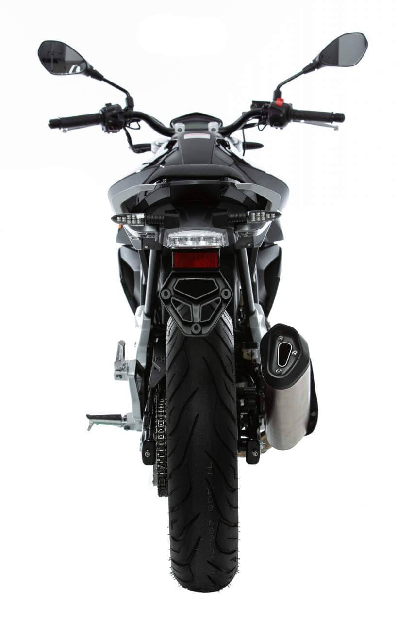 Motorrad Rivero Monza 125 schwarz Euro 5 mit ABS Leichtkraftrad Krad