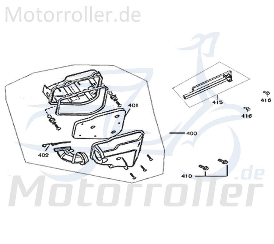 Kreidler Florett 2.0 2.1 RS 50 Schlauch Sekundärluftsystem 741398 Motorroller.de Gummischlauch SLS Abgasschlauch