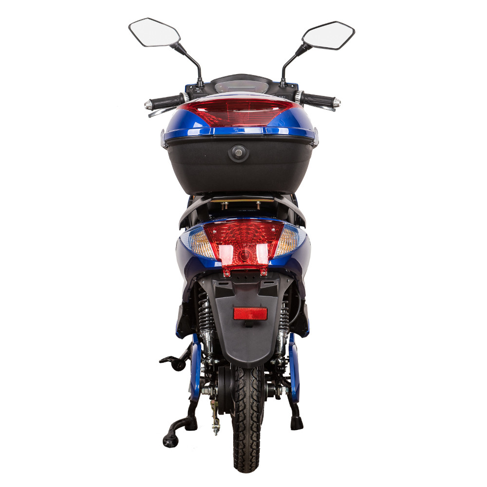 Elektroroller Scoody 25 W ZT-27 blau 900W 25 km/h Bleisäure-Akku E-Roller E-Scooter Mofa