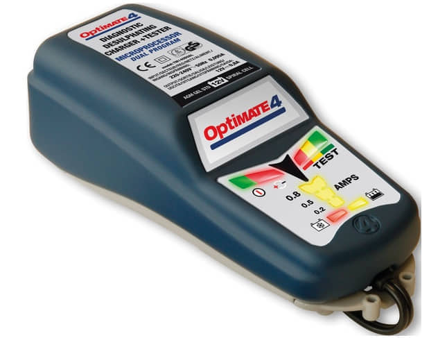 TECMATE Batterieladegerät "OptiMATE4" 12V 0.540.566/7