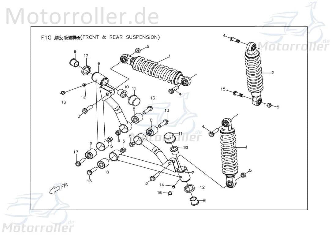 PGO Kappe Schmiernippel X-RIDER 150 Verkleidung 150ccm 4Takt Motorroller.de Schutz Blende Deckel Abdeckung Haube Abdeckhaube Schutzhaube Überdeckung