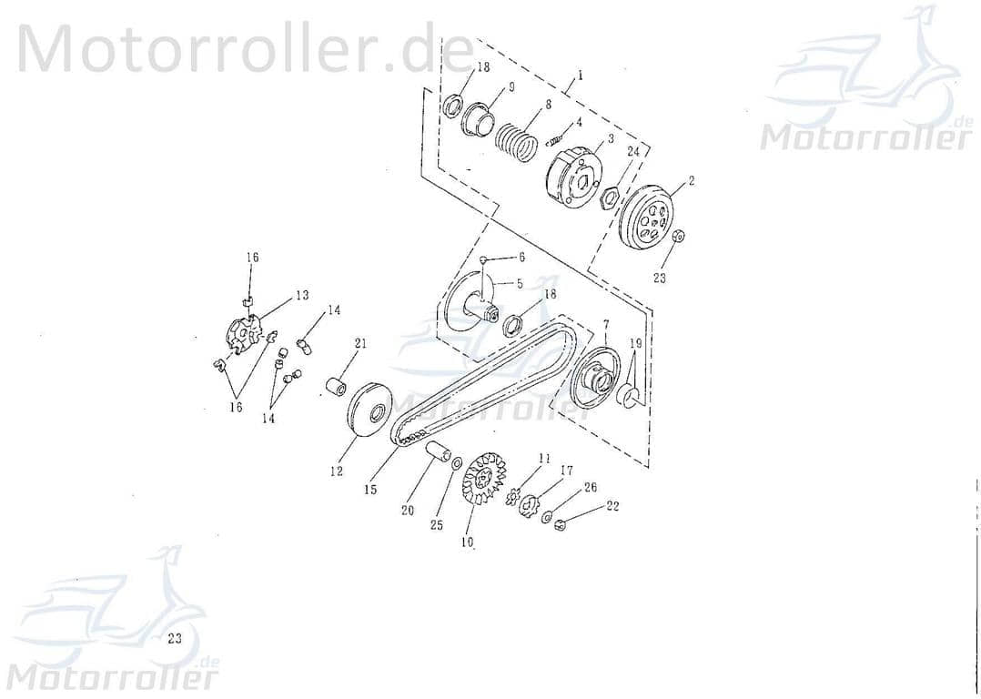 SMC Distanzscheibe Rex Lochscheibe U Roller 50ccm 2Takt Motorroller.de Ausgleichsscheibe Abstandscheibe Minarelli liegend Scooter Mustang 50 Service