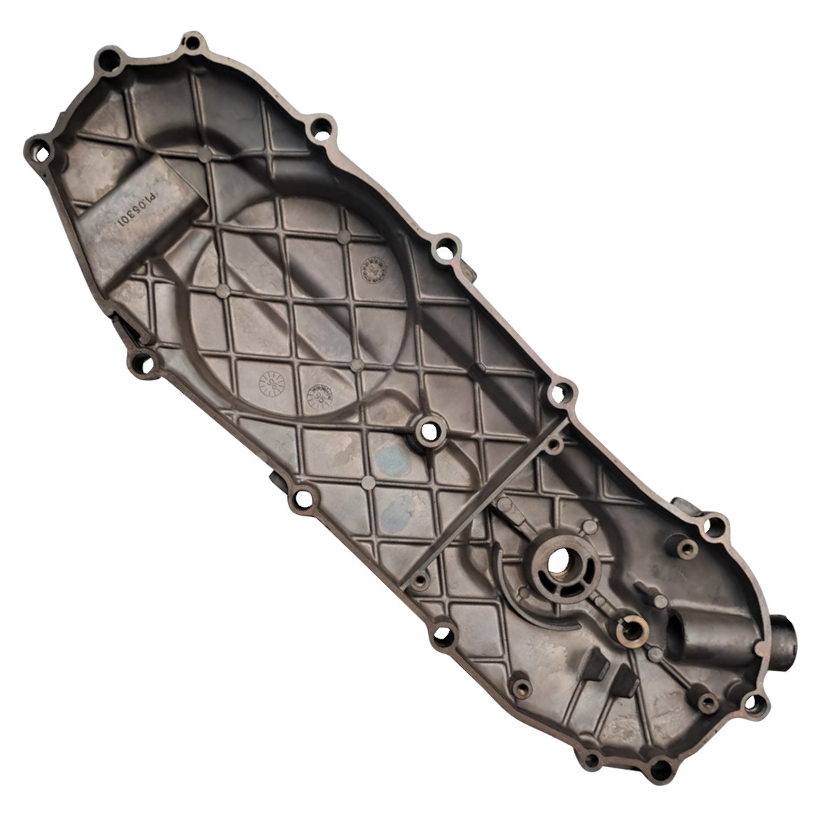 PGO Motorgehäusedeckel Links schwarz T-Rex 50 50ccm 2Takt Motorroller.de Motordeckel Kurbelgehäusedeckel PGO 50ccm-2Takt Scooter Ersatzteil Service