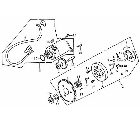 Nutmutter M22x1 weiss verzinkt Rex Imola 125 79103 Motorroller.de Gewindemutter Schraubmutter 152QMI Scooter RS125 QM125T 10D Ersatzteil
