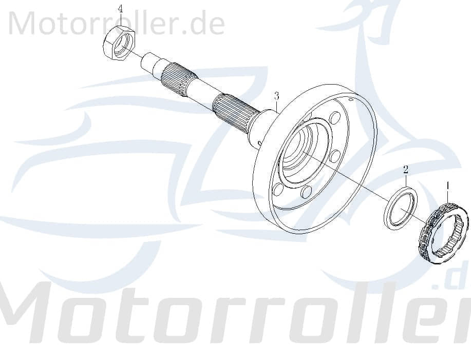 Simmerring CFMOTO CForce 500 ONE Dichtringe Quad 0180-053005 Motorroller.de Wellendichtring Simmering Simmerringe Simmer-Ring Wellen-Dichtring ATV