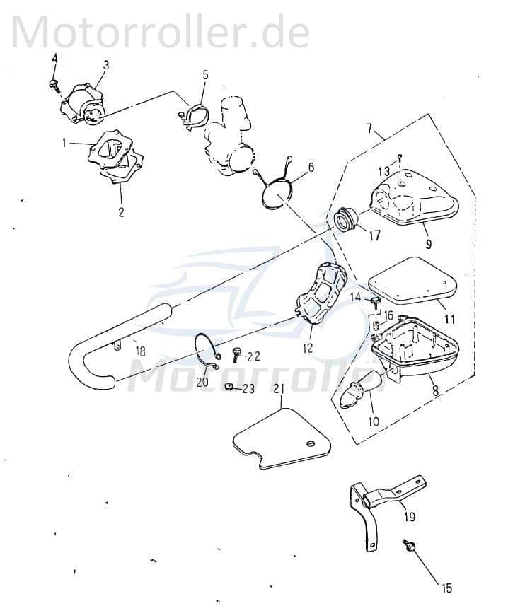 Adly Halter Luftfilter Quad 50 2 Befestigung ATV 50ccm 2Takt Motorroller.de Halterung Haltebügel Halteblech Halte-Blech Halte-Bügel 100ccm-2Takt UTV