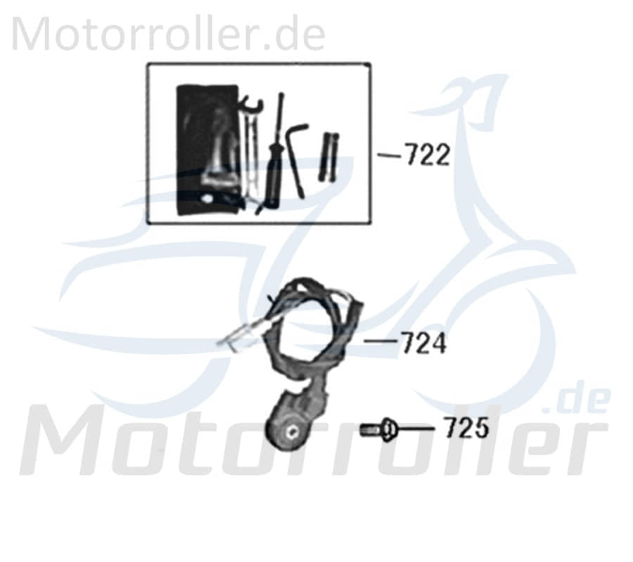 Kreidler Florett RMC 50F Trichter 50ccm 2Takt FIG32A-9 Motorroller.de 50ccm-2Takt Motorrad Moped Ersatzteil Service Inpektion Direktimport