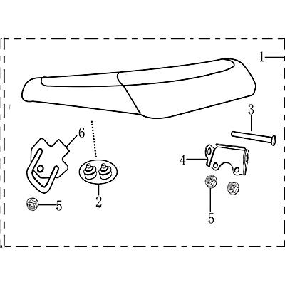 Rex RS Classic 50 Sitzbank Sattel Roller 50ccm 4Takt 706573 Motorroller.de Fahrersitz Sitz-Bank Scooter Jonway Ersatzteil Service Inpektion