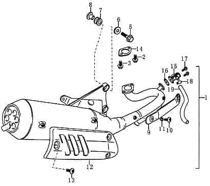 Membraneventil 125ccm 4Takt Rex RS125 QM125T-10D 86462 Motorroller.de Membranenventil Kreidler Scooter Speedy 125 QM125T-10A Moped Ersatzteil