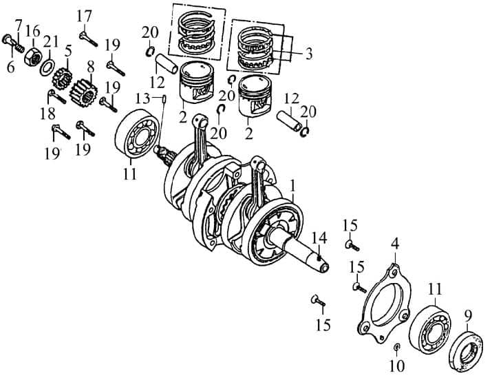 Daelim S-2 250 SQ250 Simmerring 250ccm 4Takt 9311V-35527 Motorroller.de 35x52x7mm Simmering Wellendichtring Abdichtring Dichtringe Radialdichtring