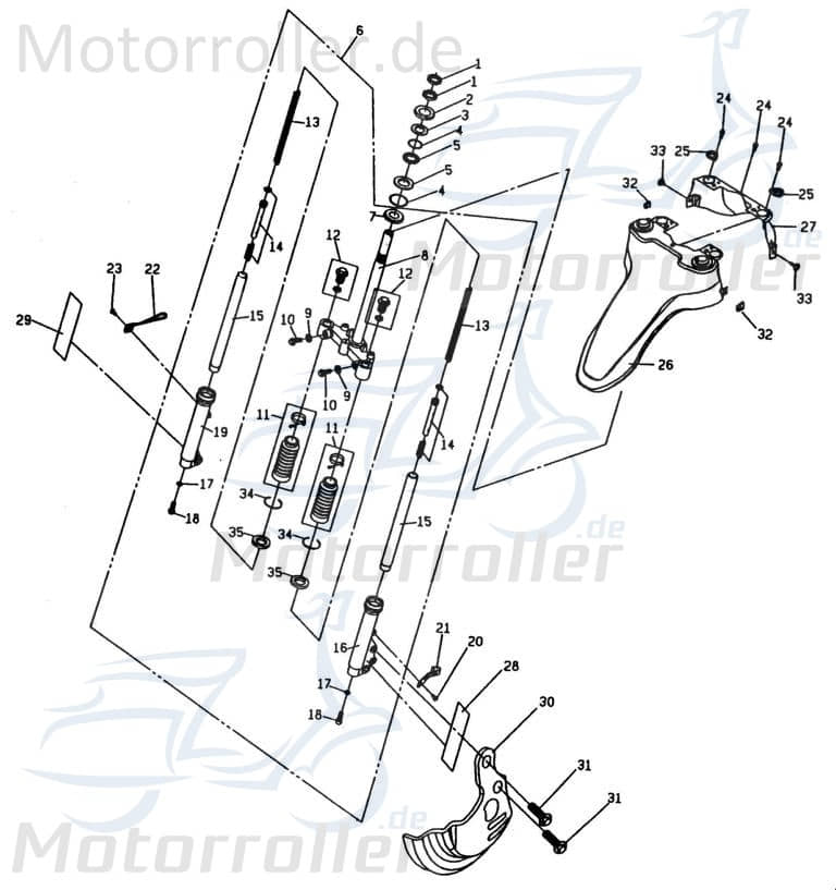 PGO Bremsscheibenschutz vorn hellrot PMX 110 Roller P24012001E0 Motorroller.de Brensscheibenabdeckung PMX 50 Mokick Ersatzteil Service Inpektion