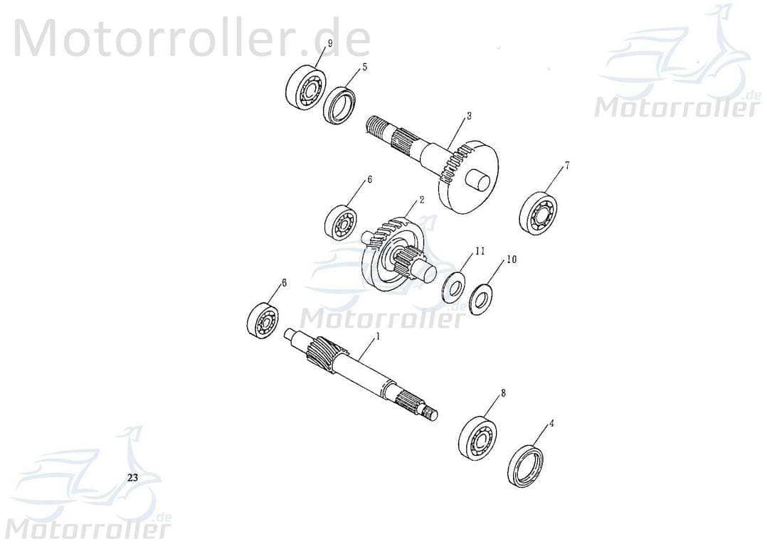 SMC REX Quad 50 Simmering 17x28x5.5mm 50ccm 2Takt 93110-17285 Motorroller.de Wellendichtring Abdichtring Dichtringe Radialdichtring Öldichtring ATV