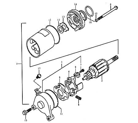Sechskantschraube Rex Supermoto 125 DD Halter 89147 Motorroller.de Befestigung Halterung Flachkopfschraube Sechskant-Schraube Bundschraube