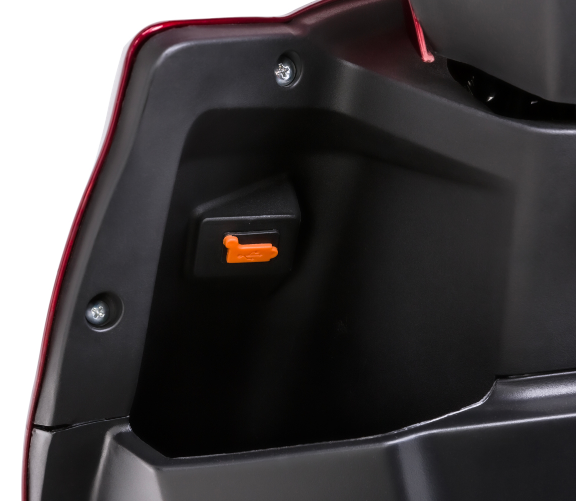 Motorroller GMX 460 Sport C-RZ rot 45 km/h Euro 5 Scooter Mokick Roller