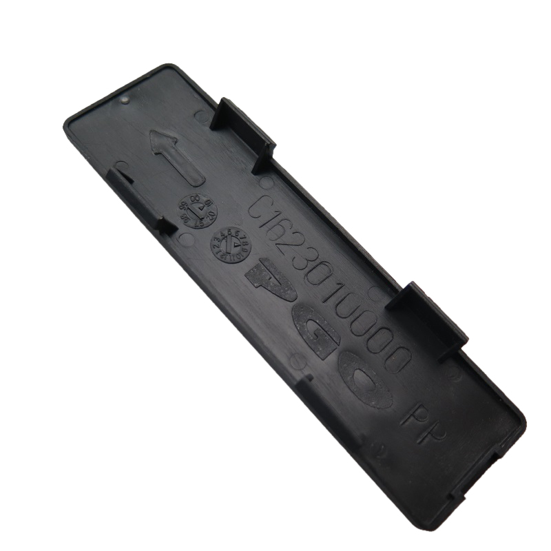 PGO TR3 Abdeckung Fahrgestellnummer schwarz Deckel C1623010650 Motorroller.de Blende Schutz Verkleidung Mokick Ersatzteil Service