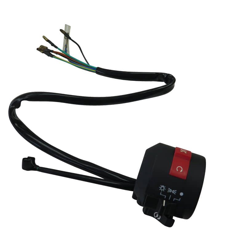 Chunlan Chopper Lenkerarmatur 125ccm 4Takt ABB-03-NO.-06 Motorroller.de Schaltergehäuse Kombischalter Schaltereinheit Schalterelement 244FM Motorrad