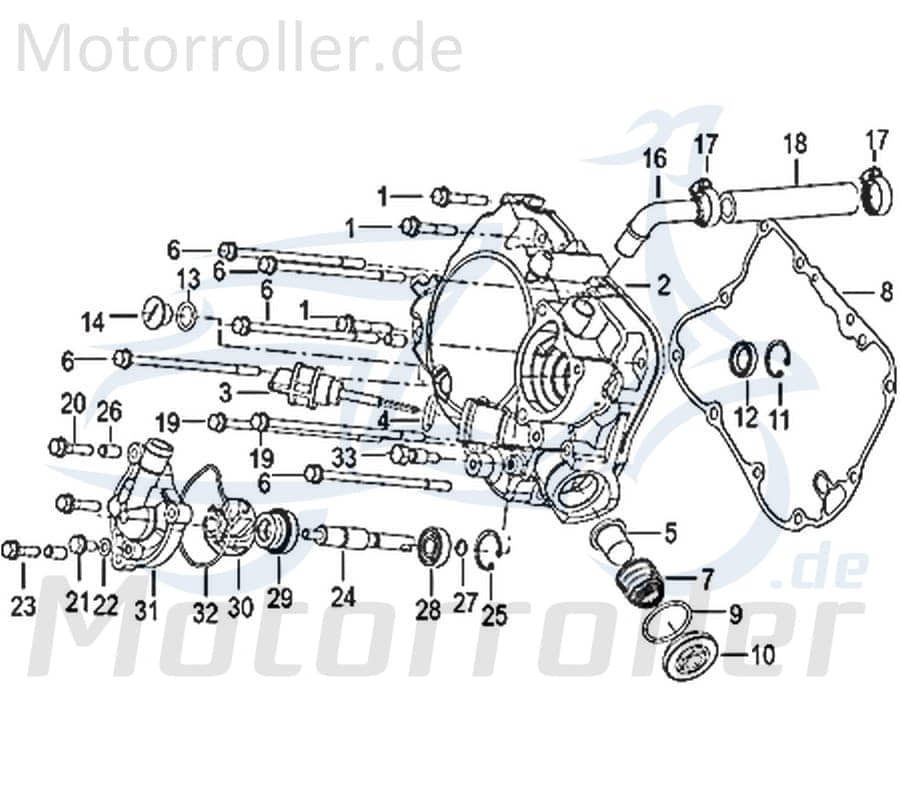 Kreidler Insignio 125 2.0 Peilstab 125ccm 4Takt 750072 Motorroller.de Peilstift 125ccm-4Takt Scooter Qingqi Ersatzteil Service Inpektion Direktimport