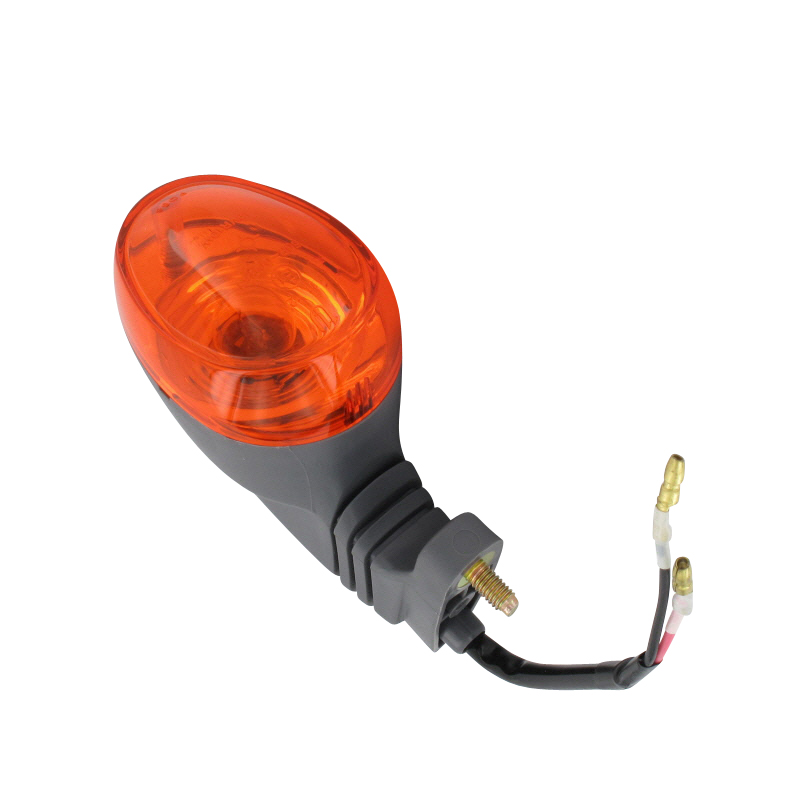 PGO Blinker hinten links E1 orange, Gehäuse grau 50ccm 2Takt Motorroller.de Signalleuchte Blinklicht Blinkleuchte Fahrtrichtungsanzeiger Blinkleuchten