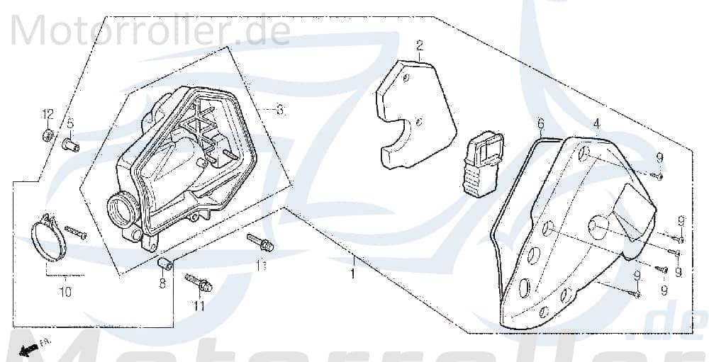 Einsatz Luftfilter GZ Luft-Filter DAE-17205-SE5-0001