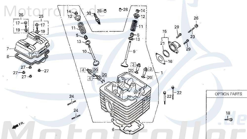 Dichtung Ventildeckel VC-VT 12313-BA6-9600