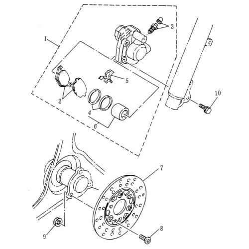 Bremsbeläge Satz A 84.9x42.4x7 B 261791967697