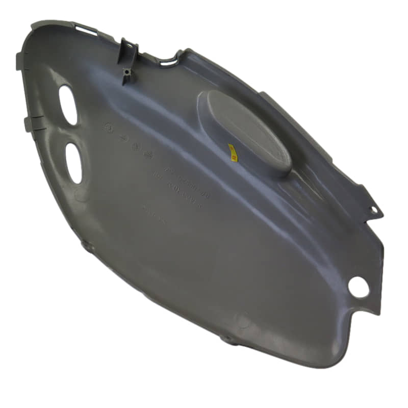 PGO PMX 110 Seitenverkleidung rechts kristallsilber Roller 110ccm 2Takt P26255007J0 Motorroller.de Seitendeckel Seitenabdeckung Seitenleiste Scooter