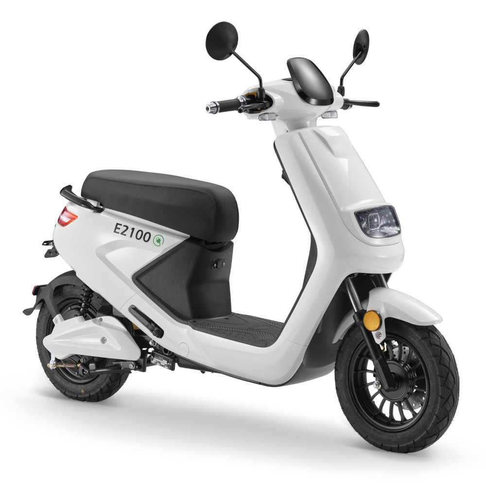 Elektroroller E2100 45 km/h weiss 2000 Watt E-Scooter E-Roller Mokick