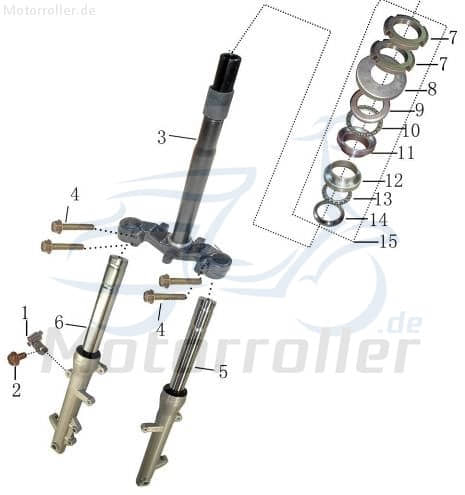 ABS-Ventil für Bremszange Ventil ABS Jonway 1090105