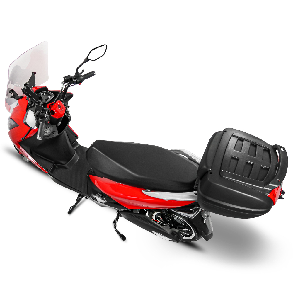 Elektroroller Scoody MX2-45 45 km/h E-Scooter E-Roller Lithium-Akku 3000 Watt mit Topcase und Straßenzulassung