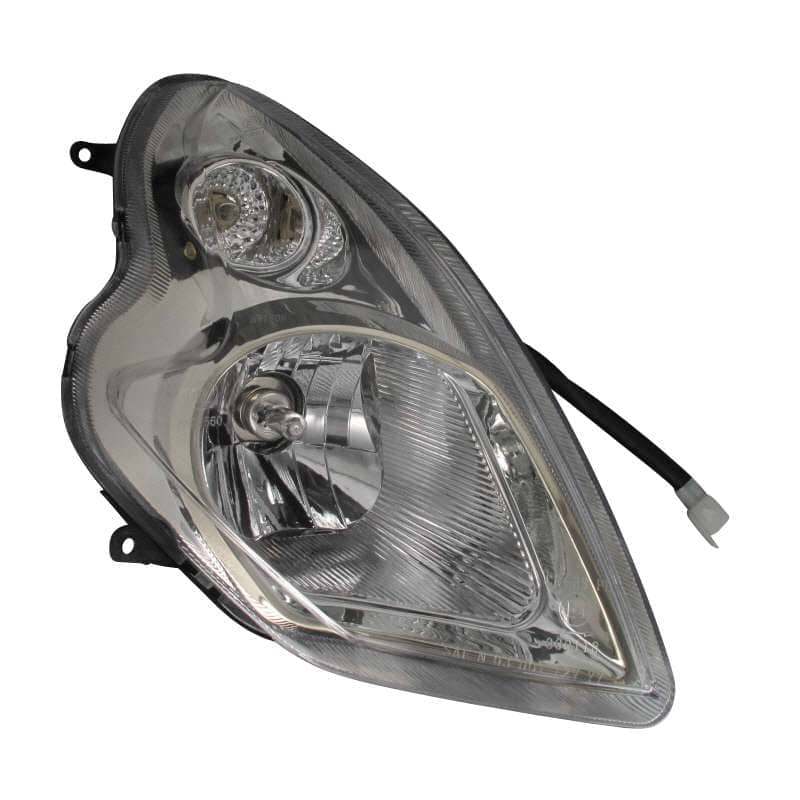 AGM Fighter 50 One Scheinwerfer 50ccm 2Takt YYB950QT-2-22001-7 Motorroller.de rechts Sockel PX43t 12V 35/35W Frontscheinwerfer Hauptscheinwerfer