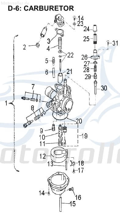 Aeon Cobra 50 Nadelsatz Nadelset 50ccm 2Takt 16117-151-000 Motorroller.de Nadelkit Vergasernadelsatz Vergasernadelset Vergasernadelkit Quad ATV UTV