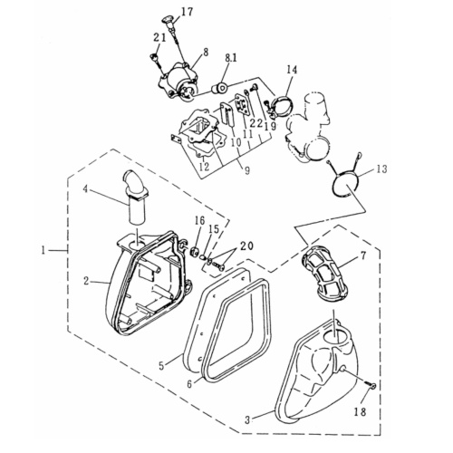 Luftfiltereinsatz 2Takt 50ccm 3-Loch 71625 Motorroller.de Luftfiltermatte Lufi Luftfilter Kreidler Scooter Roller Quad